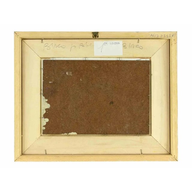 Modern Sergio Barletta, Homage to Klee, Oil on Masonite, 1960 For Sale - Image 3 of 4