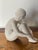 Beautiful antique Goebel porcelain scculpture of sitting youth.