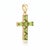 Add a touch of timeless devotion and refreshing color to your jewelry collection with this stunning cross pendant....