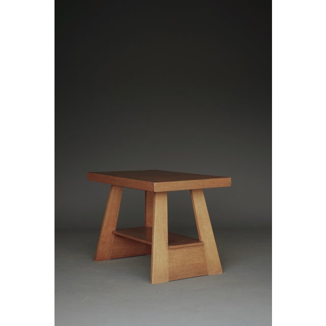Dutch Oak Side Table, 1950s For Sale - Image 11 of 18