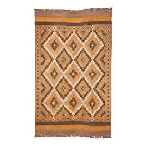 Vintage Afghan Maimana Kilim Rug - 05'10 X 09'03