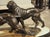 A French 1930s Hunting Dog Group on Marble Base For Sale - Image 14 of 18