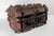 19th Century American Folk Art Tramp Art Casket Box With 1891 Date For Sale - Image 4 of 13