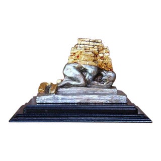 Duke Windsor, Conceptual Sculpture Titled, "Weighed Down by Public Opinion No. 2" For Sale