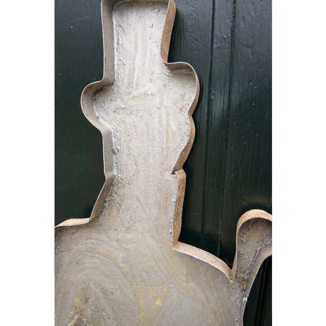 Stylized Metal Figures from France - A Pair For Sale - Image 9 of 13