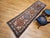 Vintage Persian Serab Runner, Hand-Knotted Wool, Geometric Medallion Pattern, Ivory & Blue, 3x11 For Sale - Image 14 of 14