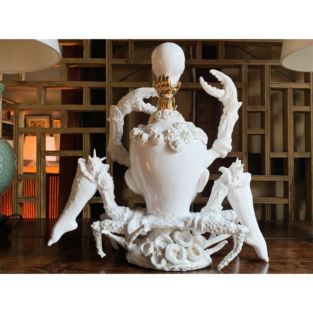 "Lobster Boy #5," Porcelain Sculpture by Robert Hechler For Sale - Image 14 of 18