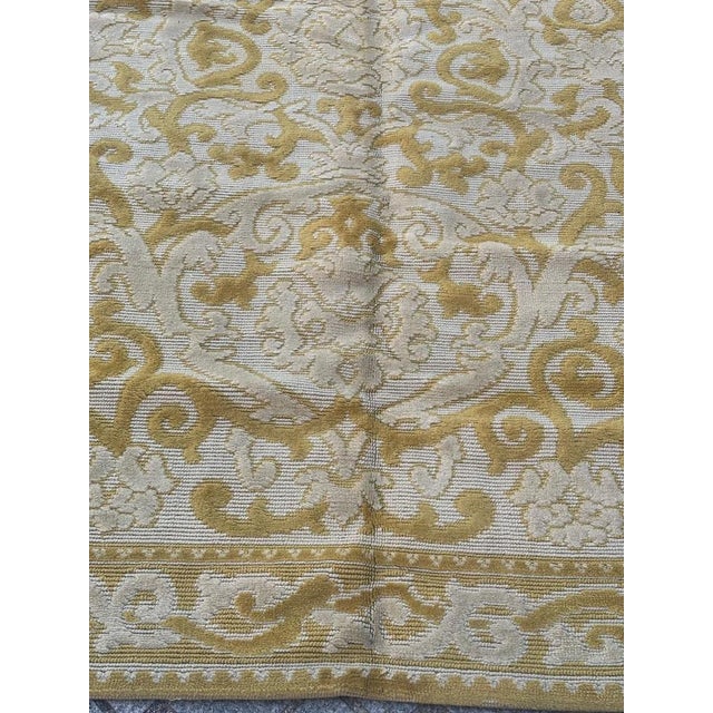 Mid-Century French Cogolin Decorative Rug, 1970s For Sale - Image 10 of 18