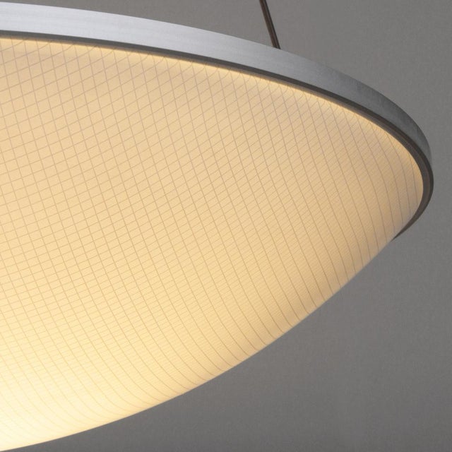 Silver Vintage Pendant Light by Luciano Ballestrini & Paolo Longhi for Luceplan, 1970s For Sale - Image 8 of 10