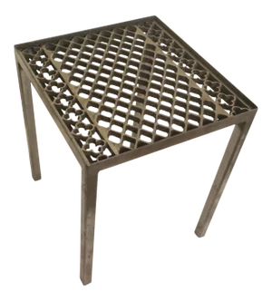 Custom Antique Steel Fragment Table