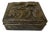 Antique Japanese High-Relief Dragon Metal Trinket Box, Circa 1920 For Sale