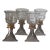 1900s Masonic Shriners Cordial Glasses - Set of 4 For Sale