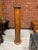Vintage Marble Top Oak Column Pedestal Towering almost 51 inches this marble topped oak pedestal is perfect to display...