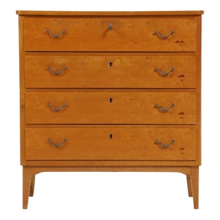 Mid-Century Wooden Chest of Drawers, 1960s For Sale
