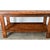This solid oak French workbench from the 19th Century feels sturdy in its squared-off design yet light in its openness....