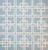 Free Spirit Designer Vicki Payne Aqua & Cream Fretwork Lattice Trellis Fabric Sample For Sale - Image 4 of 4