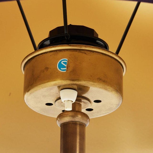 Josef Frank Adjustable Brass Floor Lamp Model G2326 from Svenskt Tenn, 1950s For Sale - Image 4 of 6