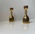 Swedish Modern Candleholders in Brass, 1960s, Set of 2 For Sale - Image 3 of 9