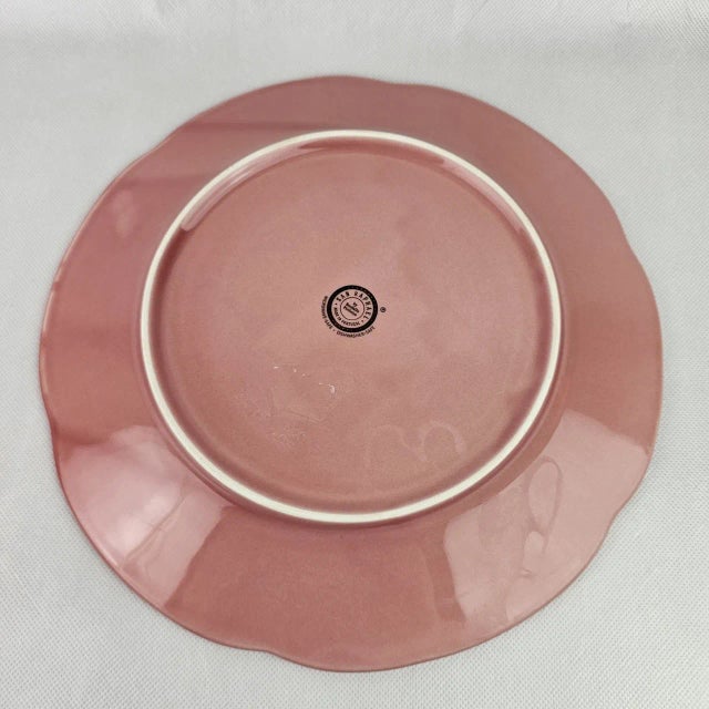 Bordallo Pinheiro Pink Cabbage Dinner Plate – 10.25” Portuguese Majolica Pottery Beautiful and distinctive, this Bordallo...