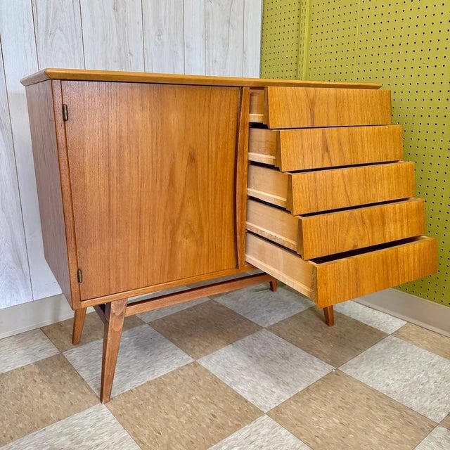 Mid 20th Century Swedish Compact Sideboard For Sale - Image 6 of 8