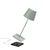 Modern Zafferano Poldina Pro Mini Cordless Lamp in Sage For Sale - Image 3 of 4