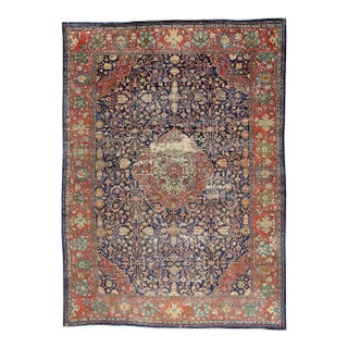 Late 19th Century Persian Sultanabad Rug, 13'11 X 19'02 For Sale