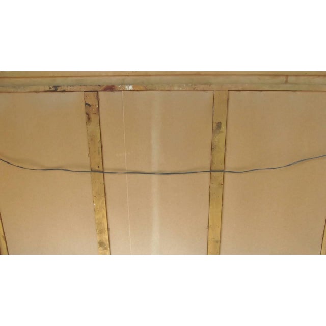 Midcentury Italian Triple Landscape Mirror For Sale - Image 10 of 11