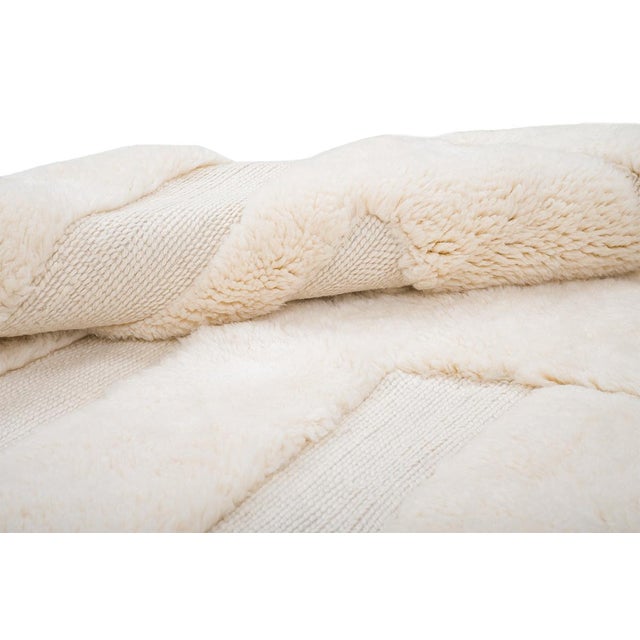 Early 21st Century Hand-Knotted Wool Rug by Azele Studio For Sale - Image 5 of 11