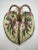 Victorian 19th Century Majolica Leaf Wall Pocket – Pink Blossoms & Branch Handles – Relief Molded Continental Pottery, George Jones Style For Sale - Image 3 of 16