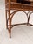 70's Vintage Hollywood Recency Style Palm Beach Bamboo & Rattan Desk For Sale In New York - Image 6 of 11