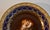Vintage Victoria Czechoslovakia Porcelain Cabinet Plate Cobalt Blue Gold For Sale - Image 10 of 13