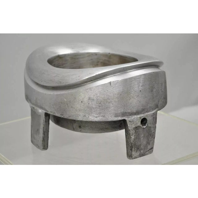 Vintage Boon & Lane Aluminum Hat Block Mold Form Millinery Luton Beds England B For Sale - Image 4 of 12