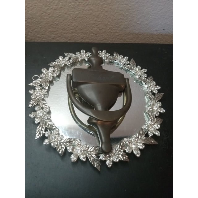 1950s 1950s Gorgeous Art Noveau France Solid Bronze Door Knocker For Sale - Image 5 of 5