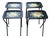 Hand Painted Floral Tv Folding Tray Tables Set of 4 For Sale