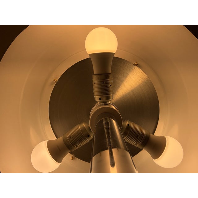 Beige Mushroom Table Light by Egon Hillebrand for Hillebrand Leuchten, 1970 For Sale - Image 9 of 10
