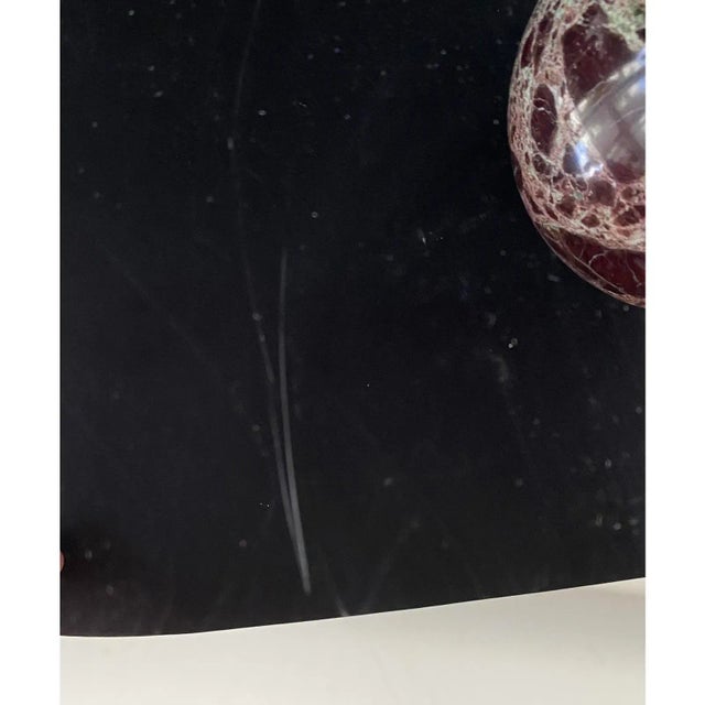 X-Base Cocktail Table Polished Steel For Sale - Image 12 of 13