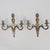 Mid-Century Gustavian Style Brass Wall Sconces, Set of 2 For Sale - Image 5 of 5