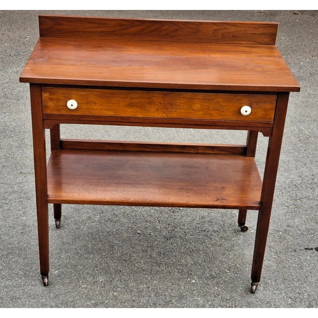 Victorian Mahogany Rolling Server, 2nd Half 19th Century For Sale In Washington DC - Image 6 of 9