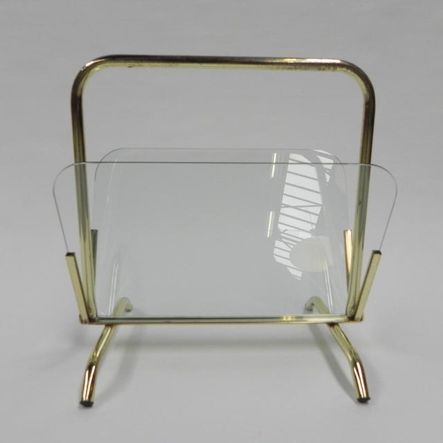 Vintage Hollywood Regency Magazine Rack, 1970s For Sale - Image 14 of 17