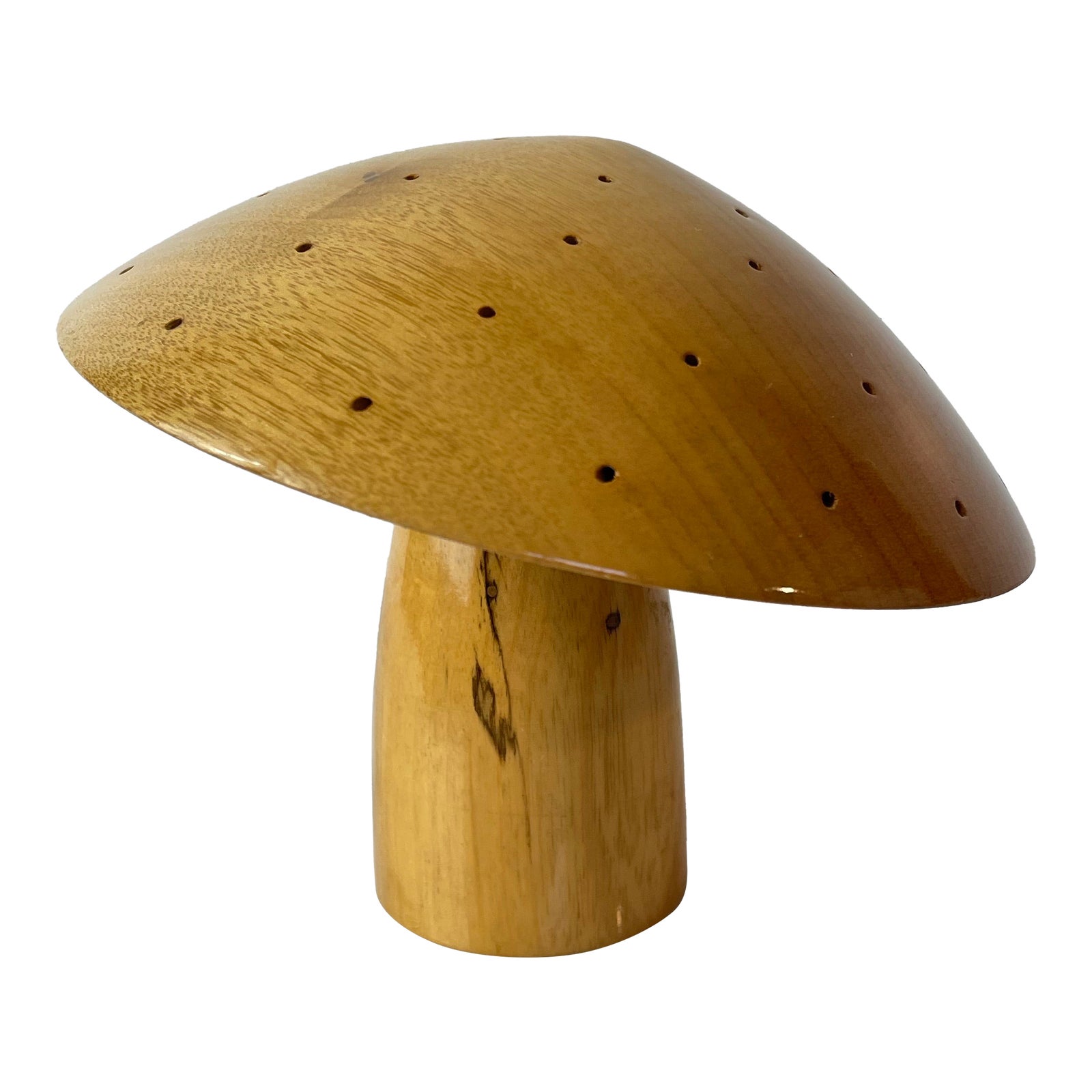 Vintage Oregon Myrtlewood Mushroom Sculpture — Zumwalt’s Myrtlewood ...