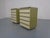 Pair of rolling steel doctor's chests, each with 5 drawers, by Baisch from the 1940s/1950s. Top surfaces with black glass...