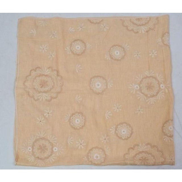 Brought to us by Staprans Design. This delicate and ethereal table cover is made from a fabulous natural linen beautifully...