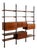 Early Production George Nelson Omni Three-Bay Modular Walnut Wall Unit by Structural Products, Circa 1961 For Sale