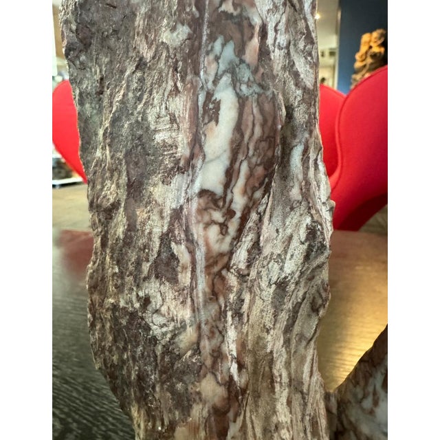 Zakaria Oenadi, Marble & Paint Sculpture For Sale - Image 4 of 9