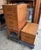 Antique English Oak Modular File Cabinet is a timeless addition for both vintage enthusiasts minimalist interiors. Crafted...