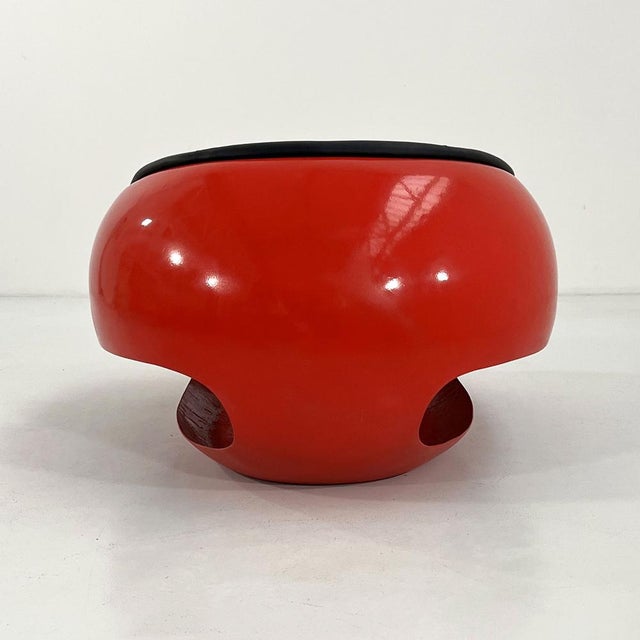 Animal Skin Fiberglass Pod Lounge Chair from Mario Sabot, 1960s For Sale - Image 7 of 12