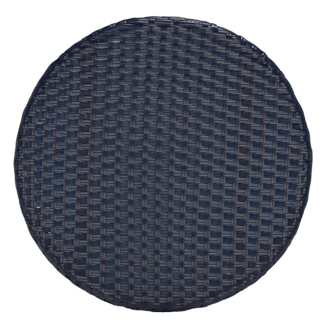 California Bistro Table - Navy For Sale - Image 4 of 7