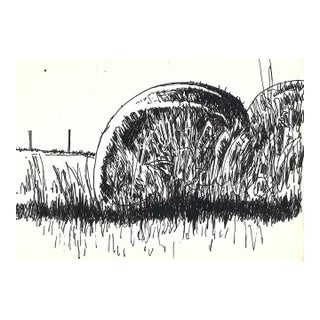 1970s Robert Angeloch Kentucky Farm Landscape For Sale