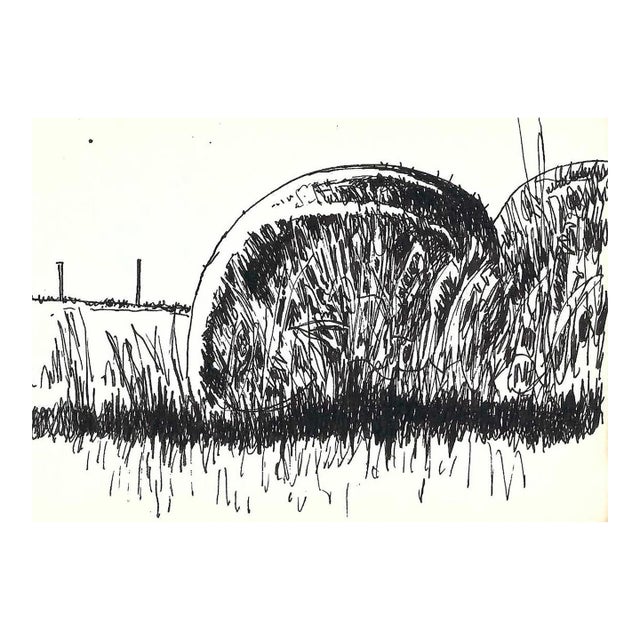 1970s Robert Angeloch Kentucky Farm Landscape For Sale