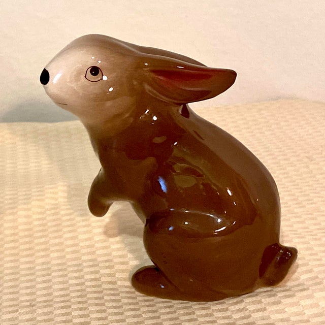 Contemporary Charming Vintage Ceramic Rabbit Perfect for Your Easter Decor For Sale - Image 3 of 7
